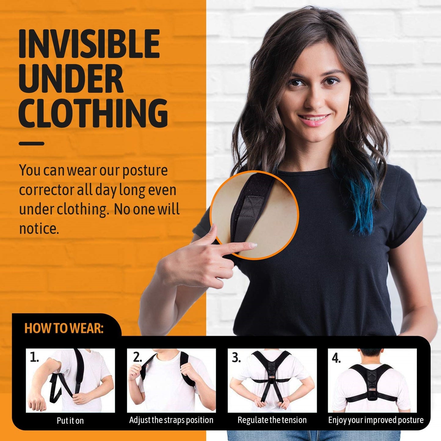 Unisex - Adjustable Posture Corrector™